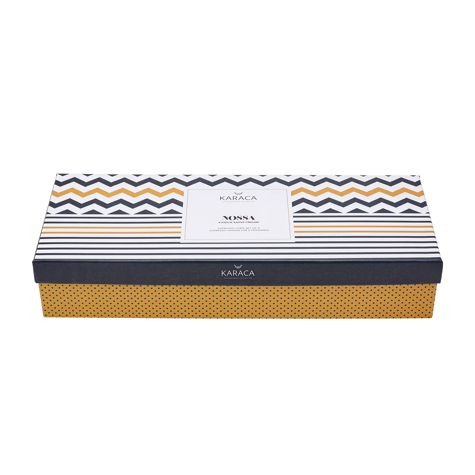 Coffret de tasses à expresso/moka Karaca Nossa pour 6 personnes, 12 pièces - Image 17