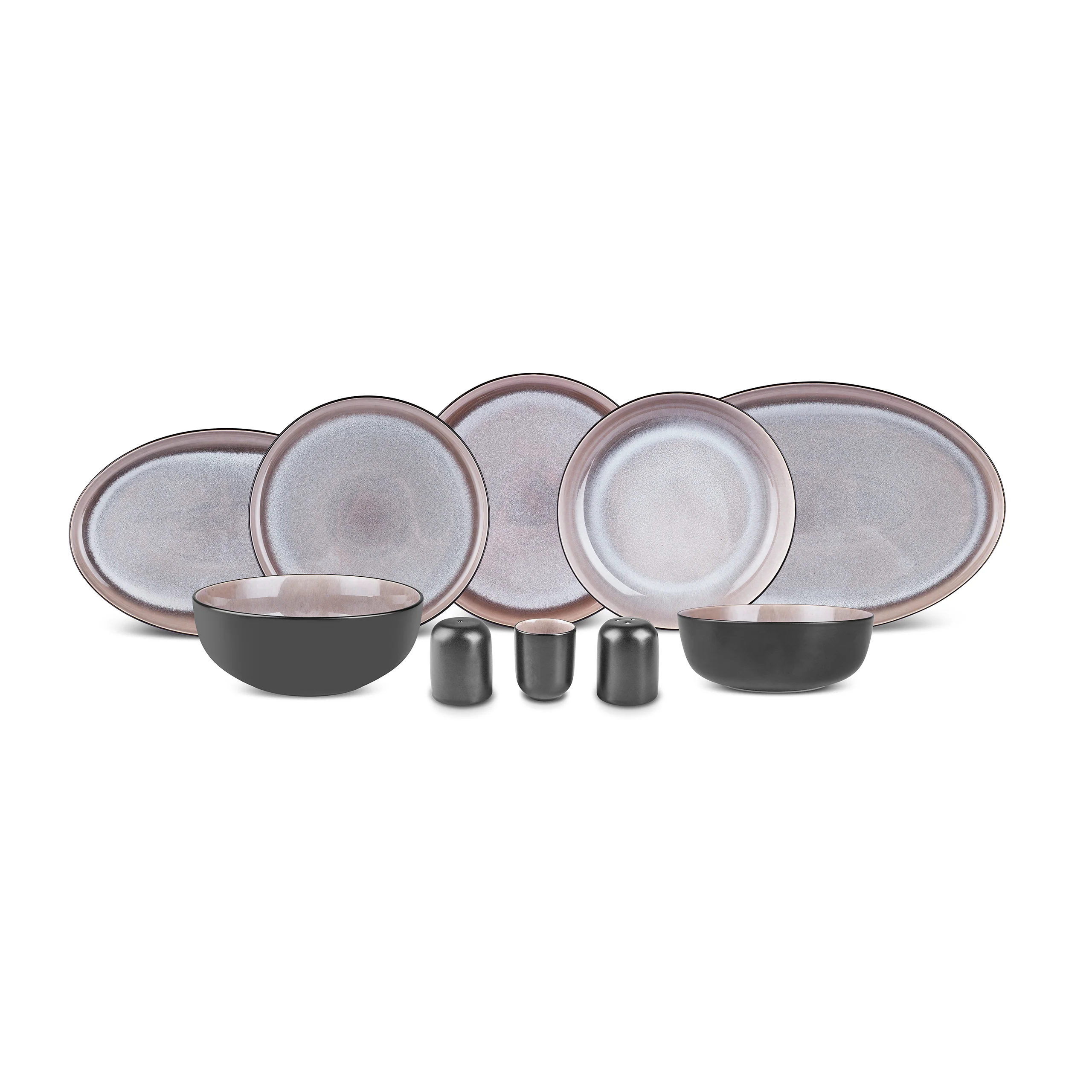 Ensemble de vaisselle Karaca Earth Collection Mercure 59 pièces pour 12 personnes - Image 10
