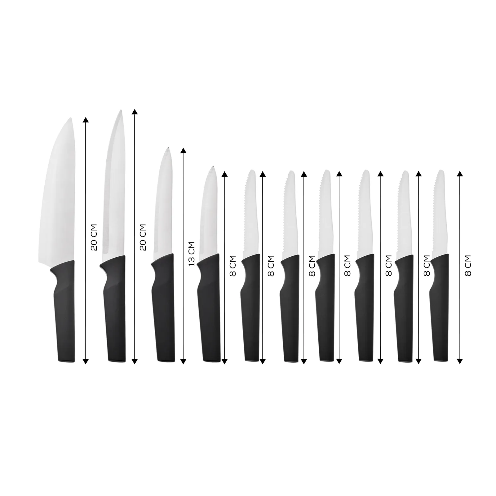 Karaca Bundle Ensemble de couteaux 10 pièces - Image 8