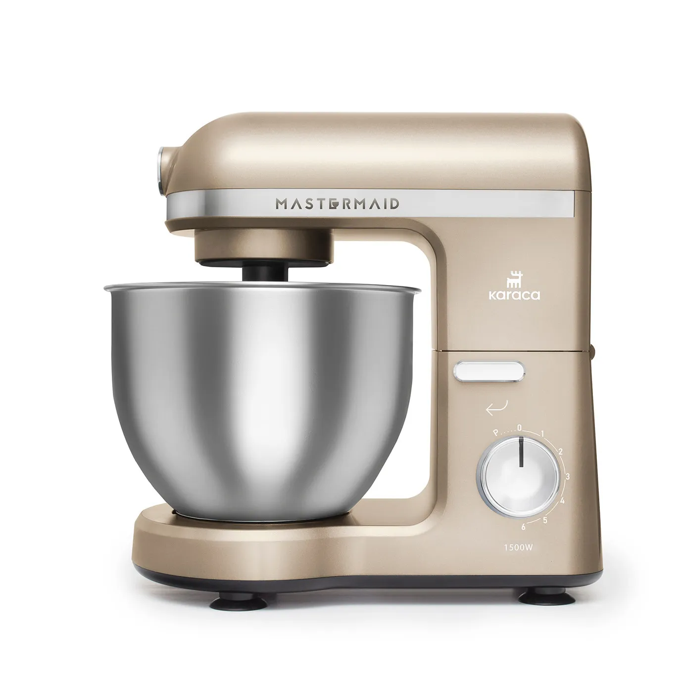 Robot multifonctions Karaca Mastermaid Chef Pro avec 2e bras, 1500 W, iconique beige - Image 3