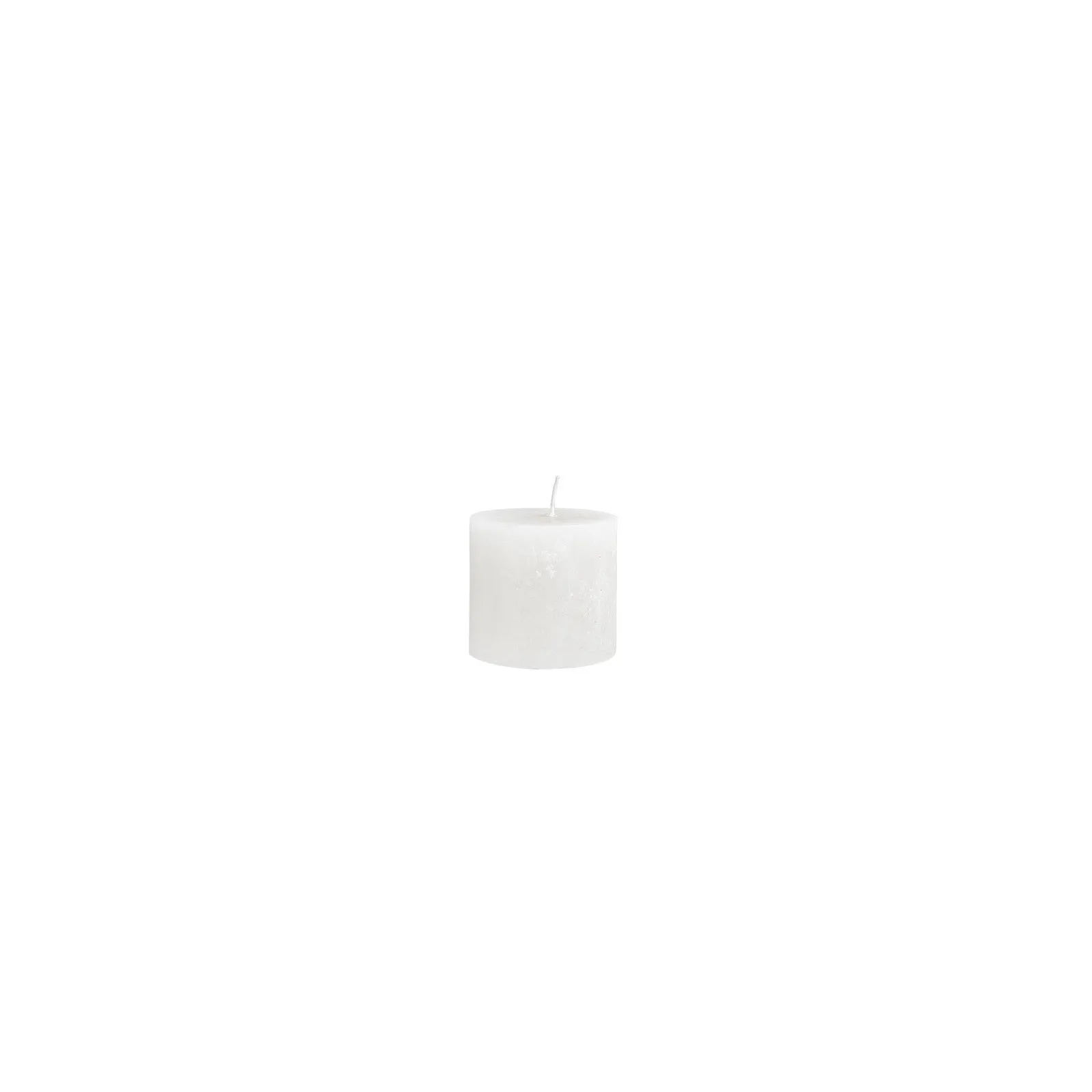 SİLİNDİR MUM 6,5X6CM, EKRU - Image 3