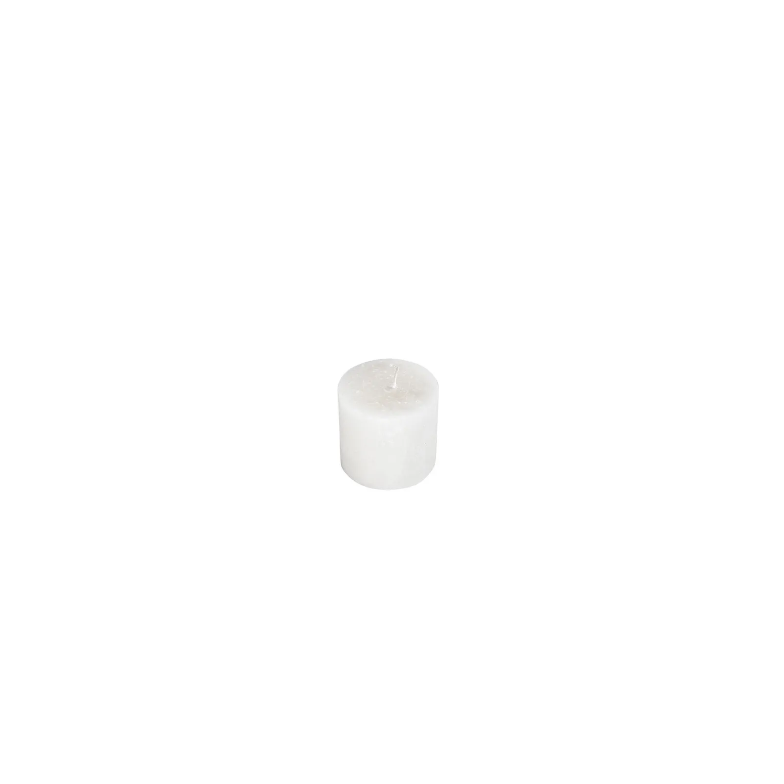 SİLİNDİR MUM 6,5X6CM, EKRU - Image 5
